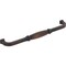 Jeffrey Alexander 224 mm Center-to-Center Brushed Oil Rubbed Bronze Audrey Cabinet Pull 278-224DBAC - alternate 7